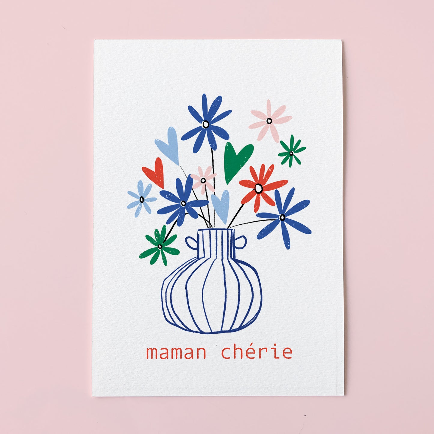 Carte fête des mères - MAMAN CHERIE
