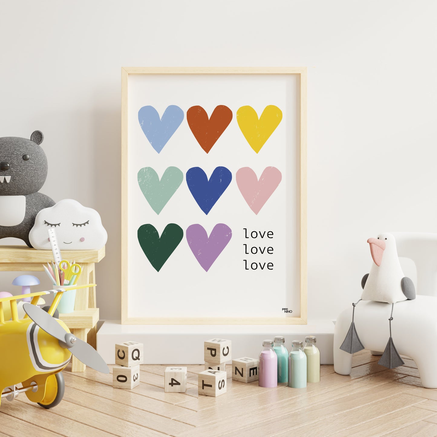 Affiche amour - LOVE LOVE LOVE