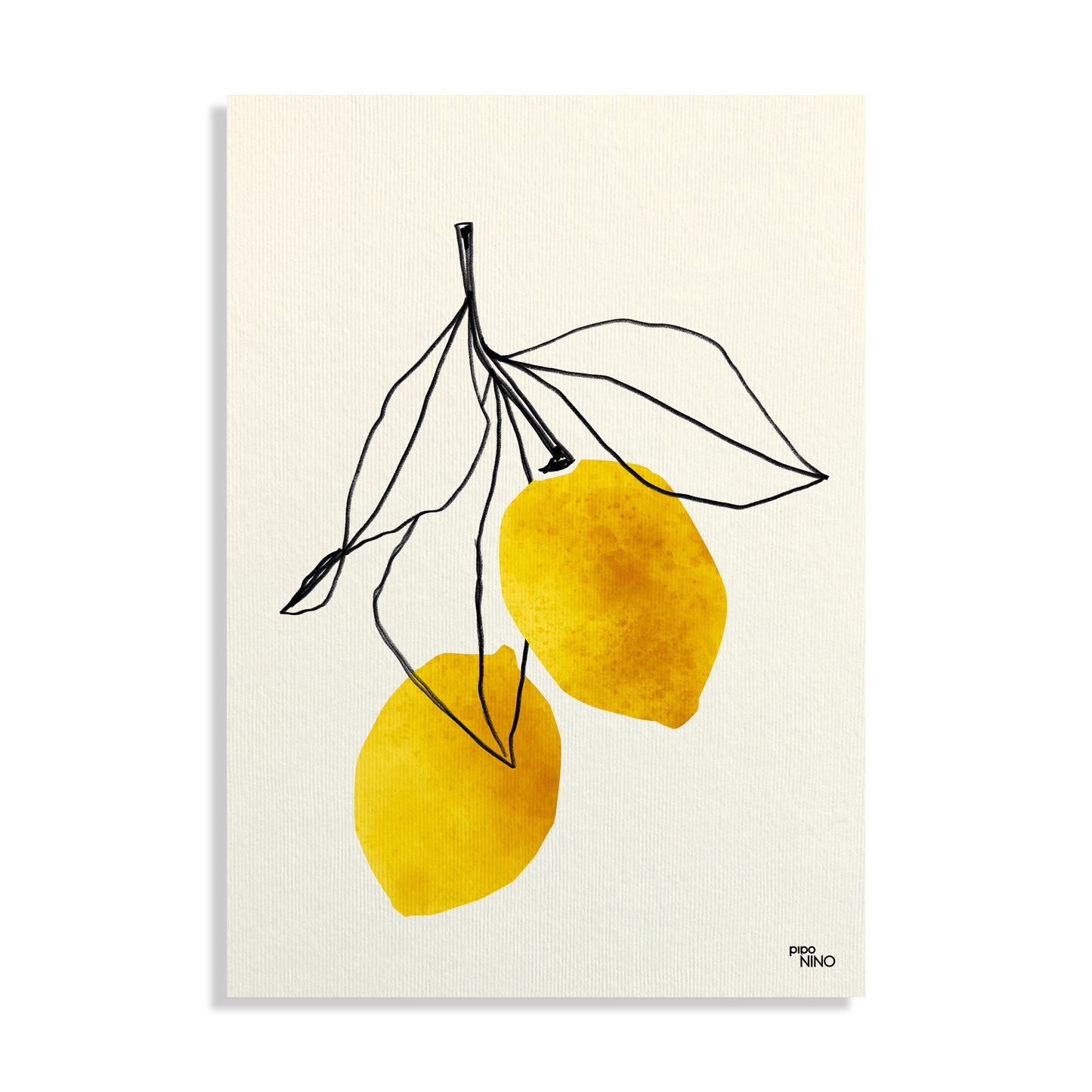 Lot VITAMINE / 6 affiches fruits
