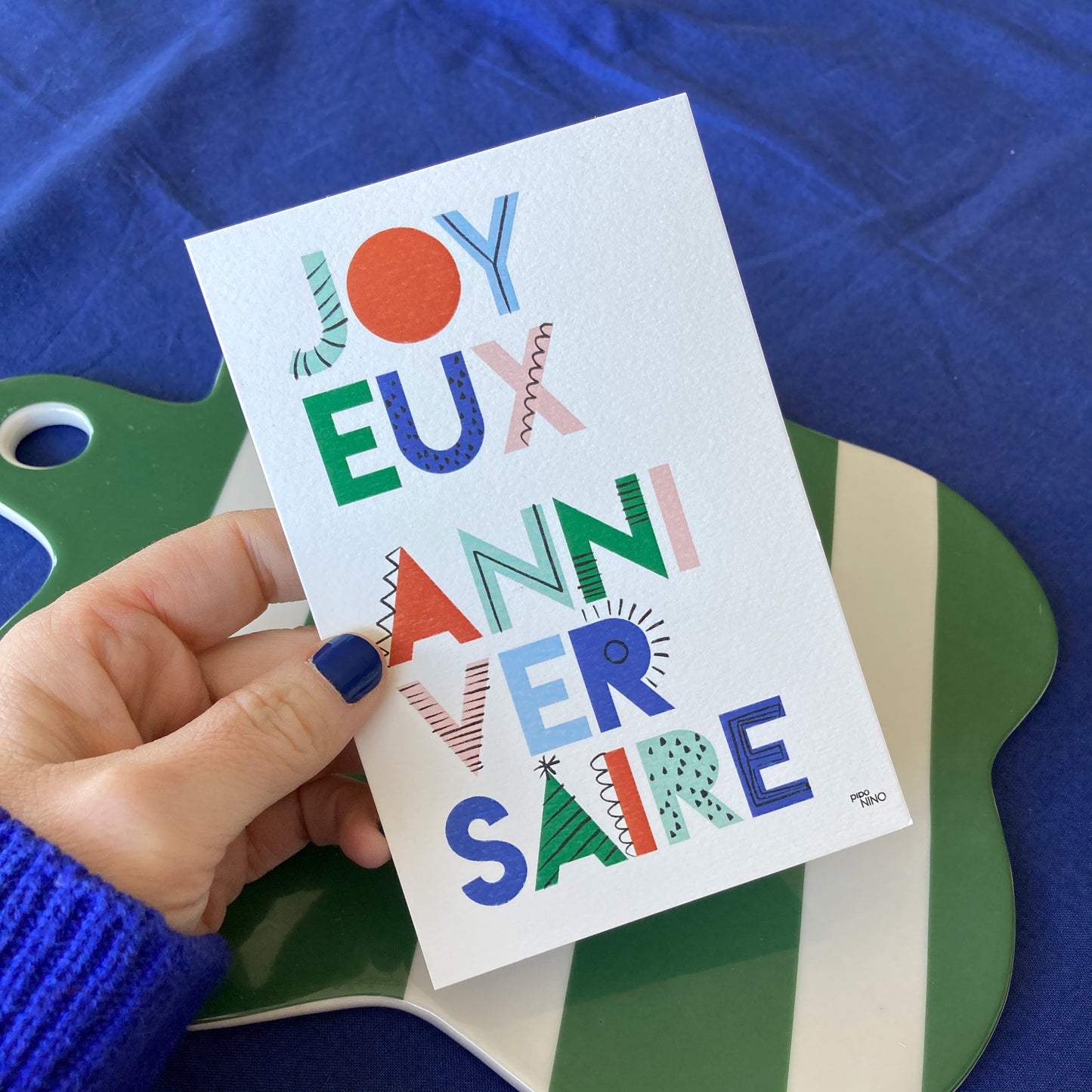 Carte JOYEUX ANNIVERSAIRE