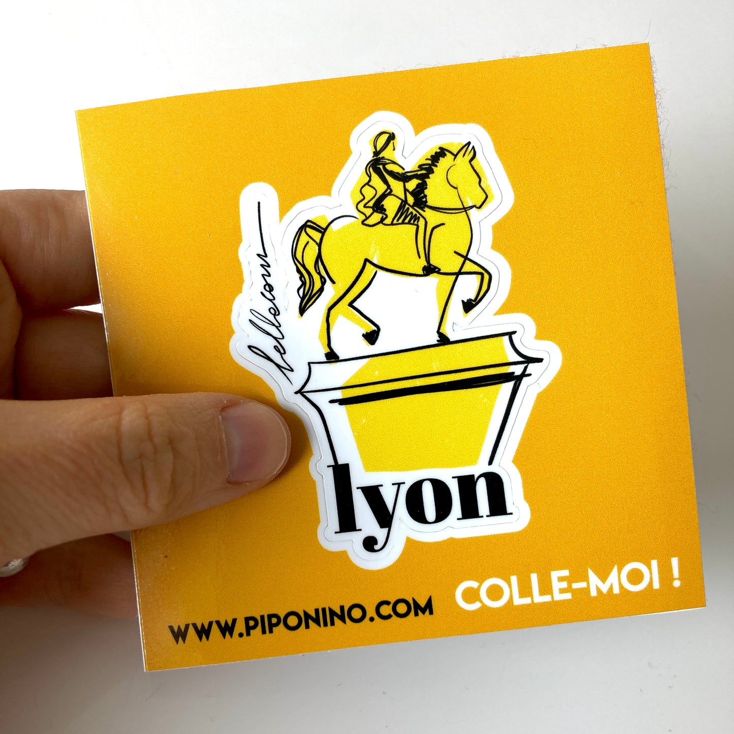 Sticker autocollant LYON - Bellecour