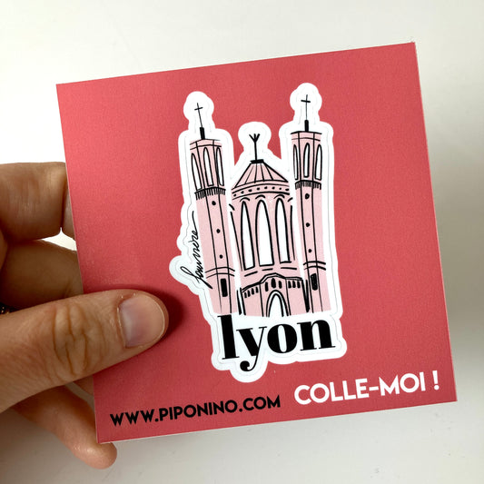 Sticker autocollant LYON - Fourvière