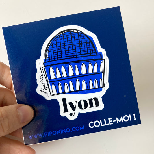 Sticker autocollant LYON - Opéra